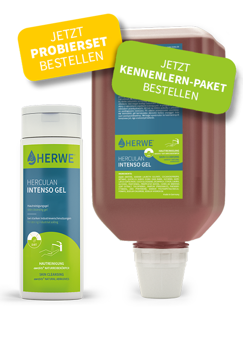 HERCULAN INTENSO GEL HERWE GmbH Sinsheim Hautschutz Hautreinigung